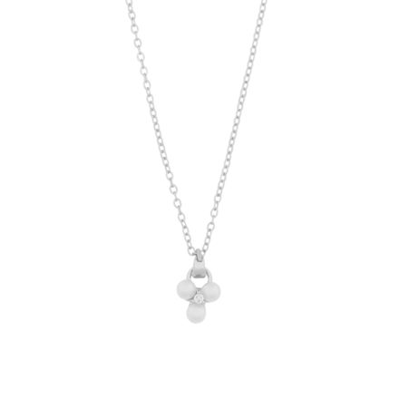 Eira tripple pearl pendant neck 45 s/white