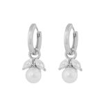 Eira pearl ring ear s/white