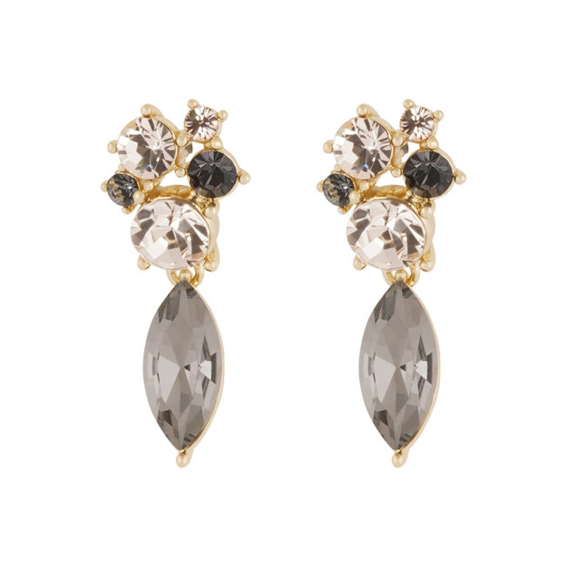 Noctelle pendant ear g/mix black