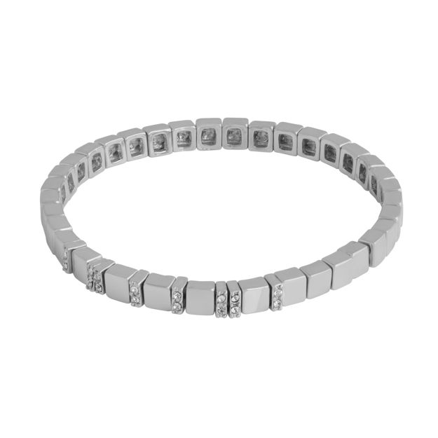 Brick small elastic crystal brace s/clear - Onesize