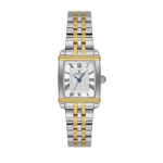 Daniel Klein Premium dameur i tofarget stål med sølvfarget skive og romertall 3 ATM 21mm