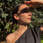 Rhodinert sølv hjerte zirconer