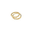 SHIFT ring gullbelagt