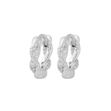 Twist small ring ear s/clear