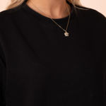 SNÖ ICON small pendant crystal neck 45 g/clear