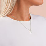 Twist pendant neck 45 plain s