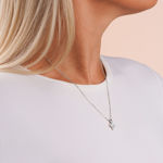 Eira tripple pearl pendant neck 45 s/white