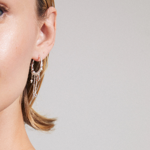 ARLET øreringer sølvbelagt