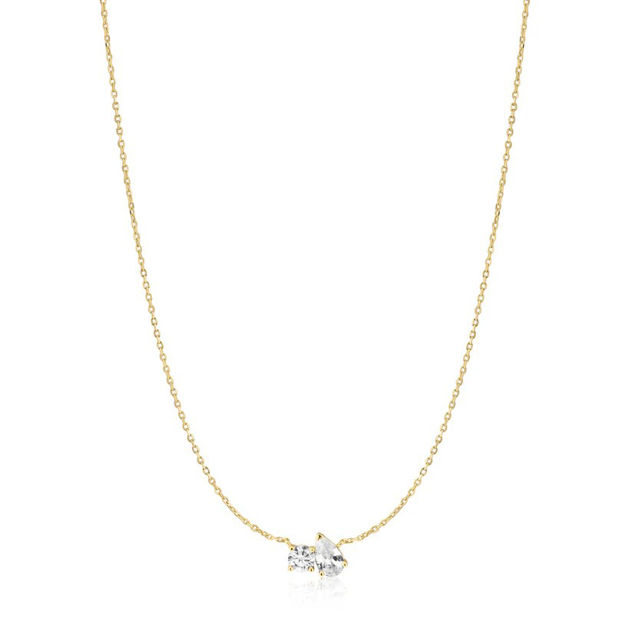Ania Haie gold TOI & MOI necklace