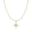 Ania Haie gold SPARKLING NOVA STAR necklace