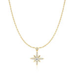 Ania Haie gold SPARKLING NOVA STAR necklace