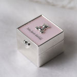 Min første hårlokk rosa forsølvet