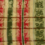 Gabriella silkeskjerf gult, grønt & rødt