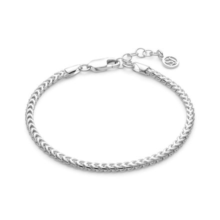Armlenke rhodinert sølv Sif Jakobs Muro 16+3cm