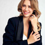 Sif Jakobs rhodinert sølv armbånd Cristallo med Cubic Zirconia