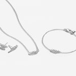 Sif Jakobs rhodinert sølv armbånd Cristallo med Cubic Zirconia