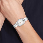 Tommy Hilfiger dameur stål 24mm 3 ATM hvit skive & stål lenke