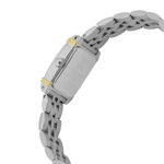 Daniel Klein Premium dameur i tofarget stål med sølvfarget skive og romertall 3 ATM 21mm