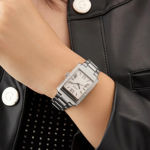 Guess Ladies Dress stål  27mm 3 ATM hvit skive