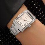 Guess Ladies Dress stål  27mm 3 ATM hvit skive