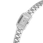 Guess Ladies Bejeweled stål 23mm 3atm  skive med blanke steiner og lenke