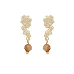 Cat pendant ear g/brown