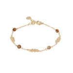 Cat pendant stone brace g/brown - Onesize