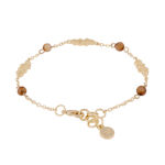 Cat pendant stone brace g/brown - Onesize