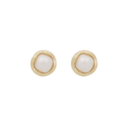 Kitty pearl ear g/white