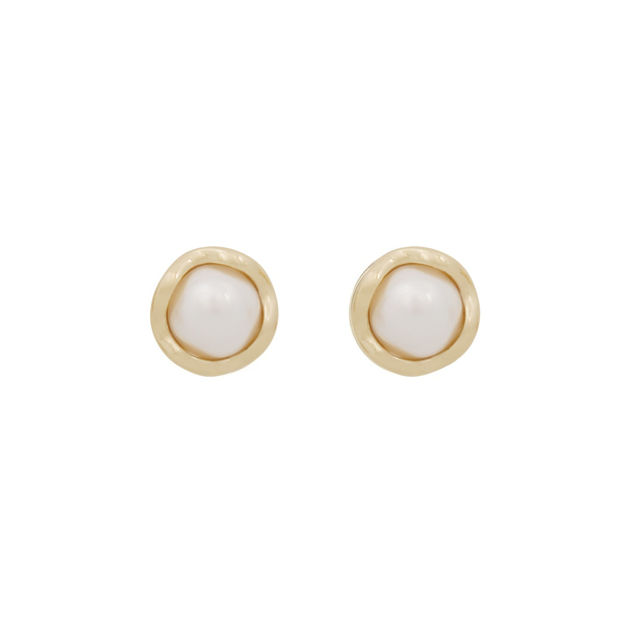 Kitty pearl ear g/white