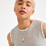 EMBER halskjede  gullbelagt