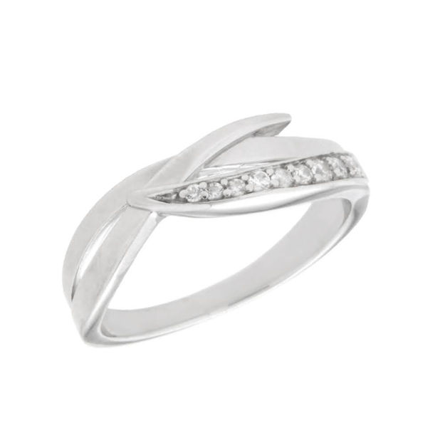 Sølv ring cubic zirconia