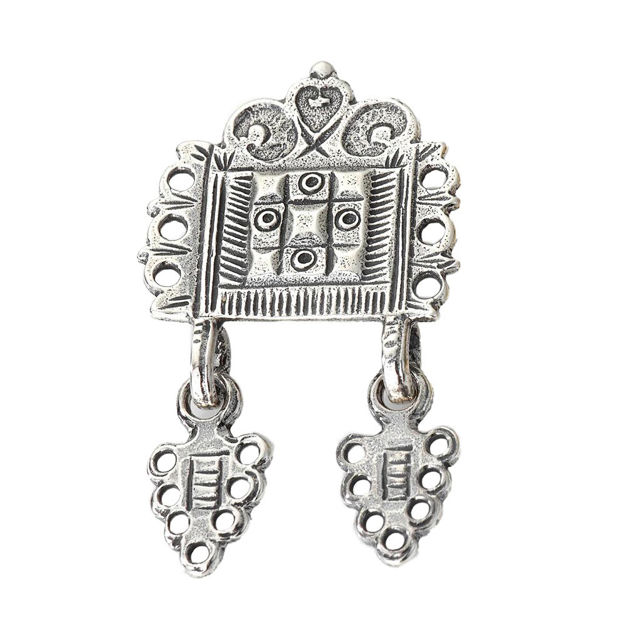 Espeland Romerike støl oksidert sølv med lite øsken