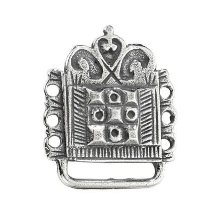 Espeland Romerike veskestøl oksidert sølv med stort øsken