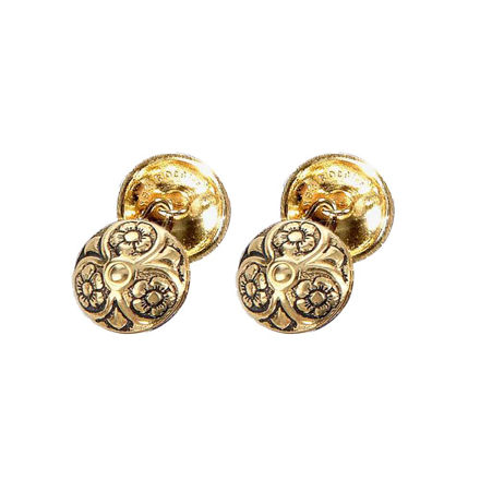 Espeland Løken mansjettknapper forgylt sølv