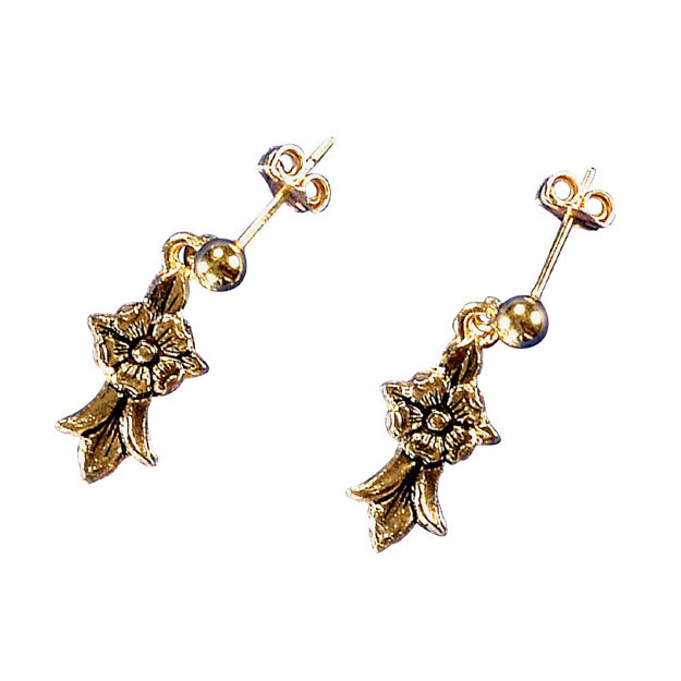 Espeland Løken øredobber forgylt sølv