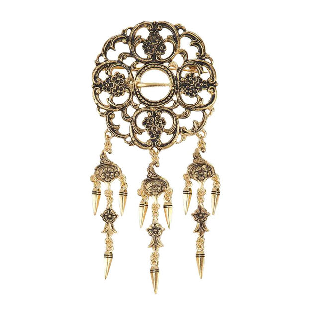 Espeland Løken sølje forgylt sølv