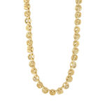 FIRE halskjede gullbelagt