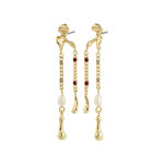 REGGIE øredobber gullbelagt