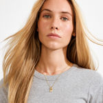 FIRE halskjede 2-i-1 sett gullbelagt