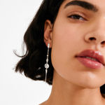 FIRE øredobber sølvbelagt