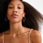 TIMBER creoler gullbelagt