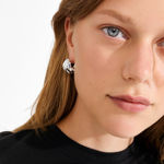 JOHNNIE øredobber sølvbelagt