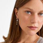 ELLINGTON øredobber sølvbelagt