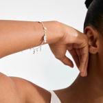 MYLAN armbånd sølvbelagt