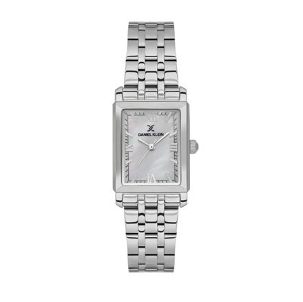 Daniel Klein Premium dameur stål med lenke & hvit skive 3 ATM 22mm