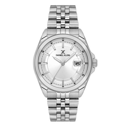 Daniel Klein Premium dameur tofarget med lenke & sølvfarget skive 3 ATM 30mm