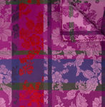 Herborg silkeskjerf rosa & lilla