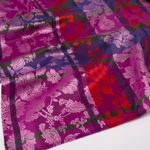 Herborg silkeskjerf rosa & lilla