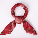 Strauss silkeskjerf rødt